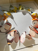 Charger l&#39;image dans la galerie, Couronne de papillons -  Sunrise. - Petit Modèle
