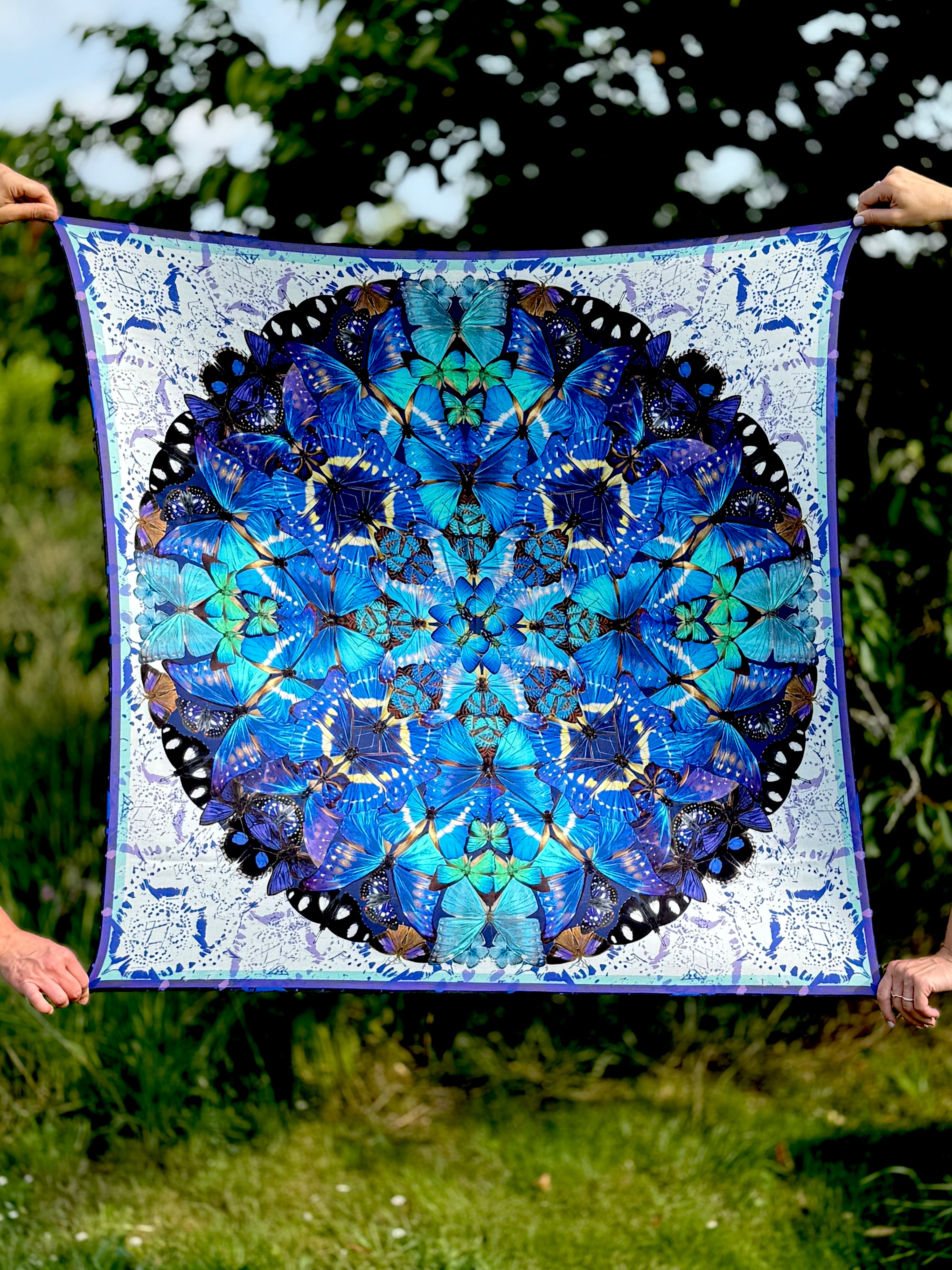Foulard Le grand bleu
