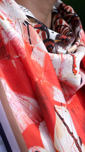 Foulard Astrantia