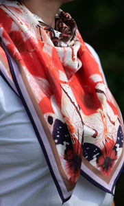 Foulard Astrantia