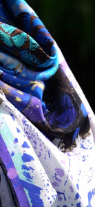 Foulard Le grand bleu