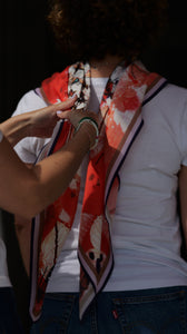 Foulard Astrantia