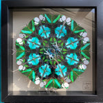 Charger l&#39;image dans la galerie, Mandala de papillons - Emeraude - Petit modèle
