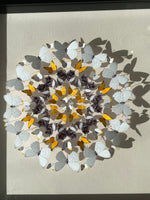Charger l&#39;image dans la galerie, Mandala de papillons - Envolée - Corbeille d&#39;Argent
