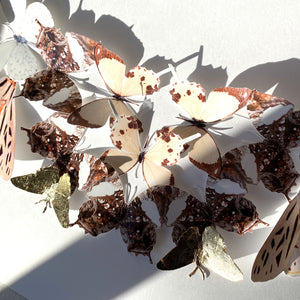 Couronne de papillons - Pain d'épices - 50X50cm - Personnalisable